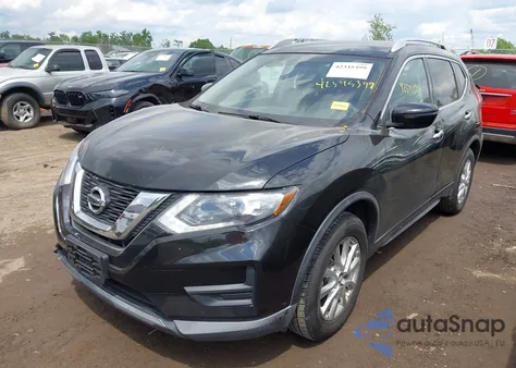 2017 Nissan Rogue Sv из США, поврежденный, VIN KNMAT2MV3HP557601